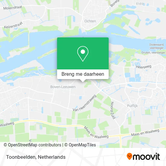 Toonbeelden kaart