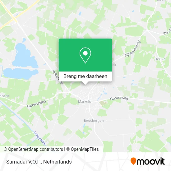 Samadai V.O.F. kaart