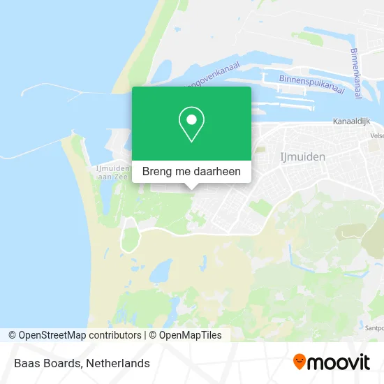 Baas Boards kaart