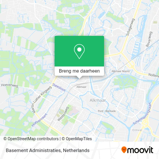 Basement Administraties kaart