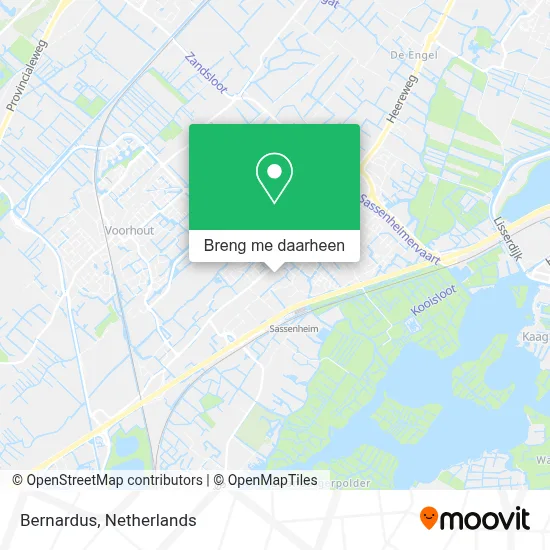 Bernardus kaart