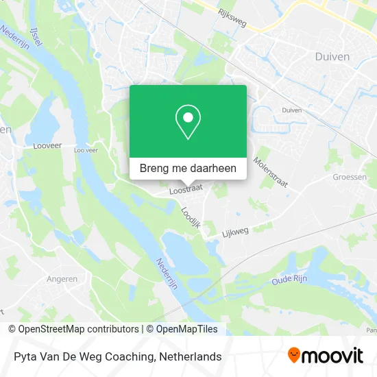 Pyta Van De Weg Coaching kaart