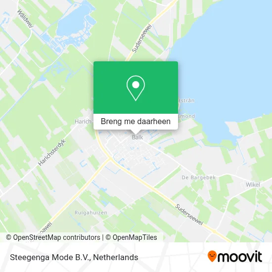 Steegenga Mode B.V. kaart