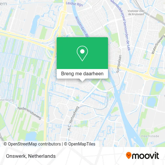 Onswerk kaart