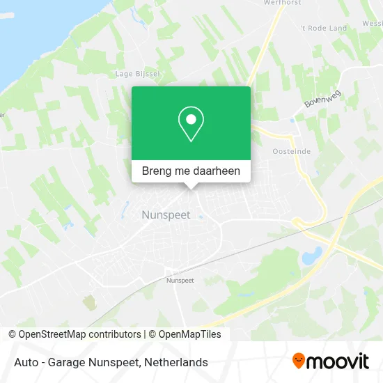 Auto - Garage Nunspeet kaart