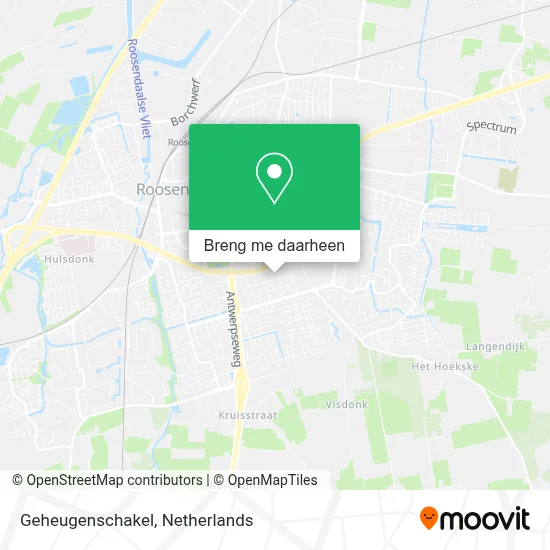 Geheugenschakel kaart