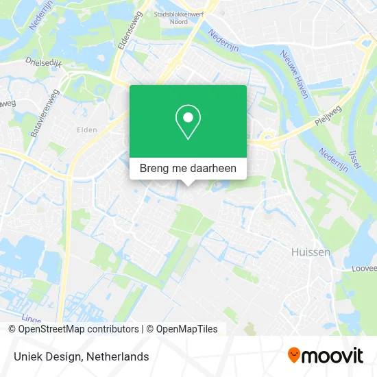 Uniek Design kaart