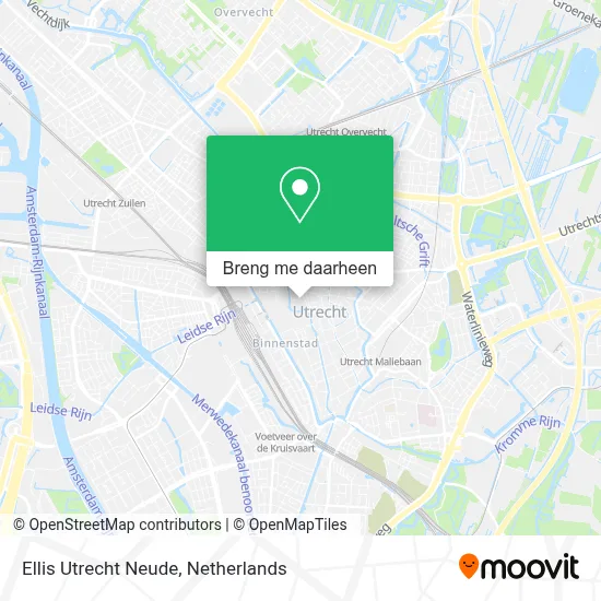 Ellis Utrecht Neude kaart