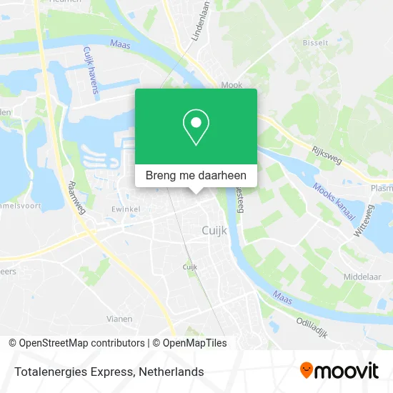 Totalenergies Express kaart