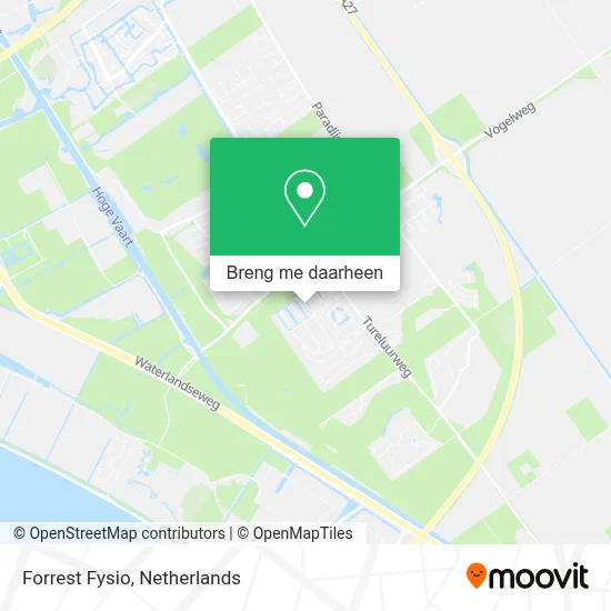 Forrest Fysio kaart
