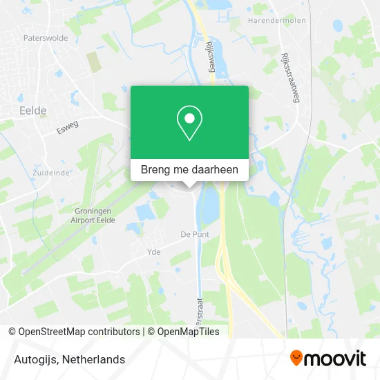 Autogijs kaart