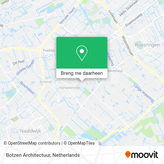 Botzen Architectuur kaart