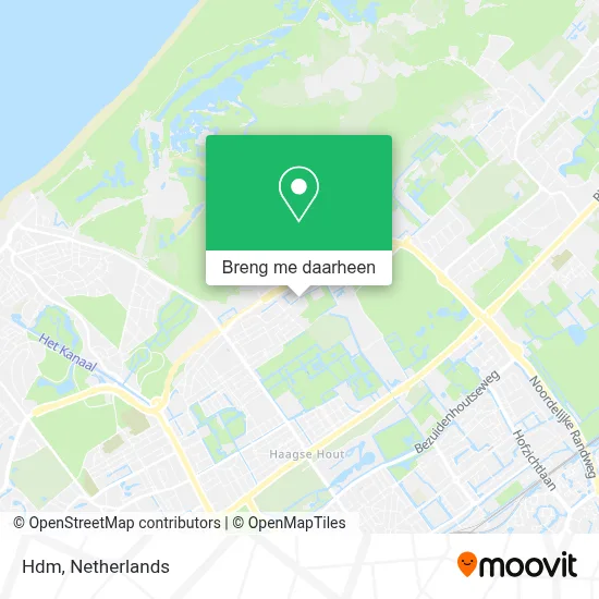 Hdm kaart