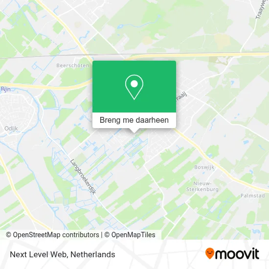 Next Level Web kaart
