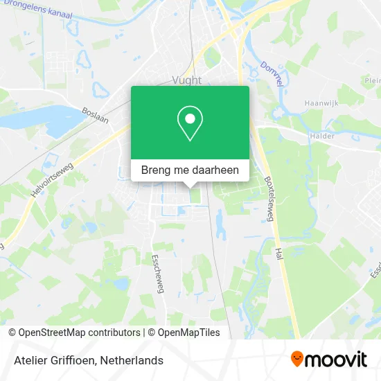 Atelier Griffioen kaart