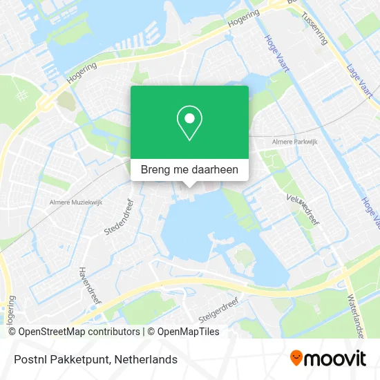 Postnl Pakketpunt kaart