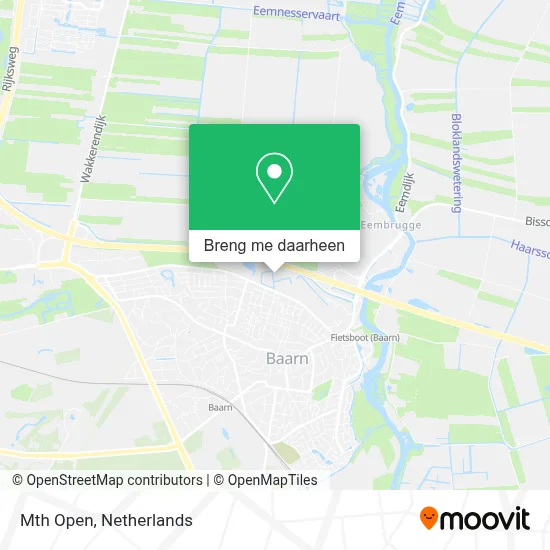 Mth Open kaart