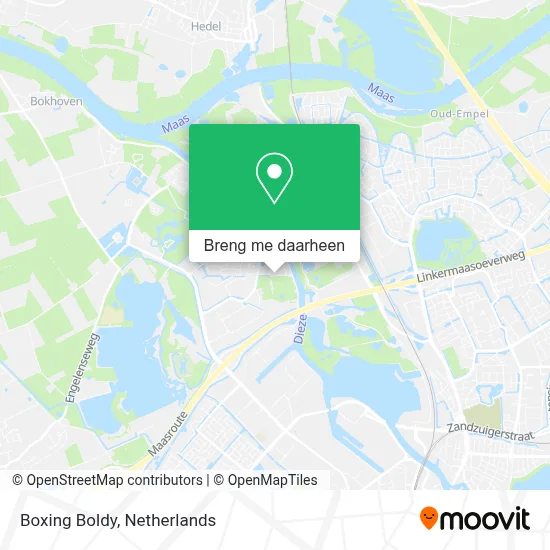 Boxing Boldy kaart