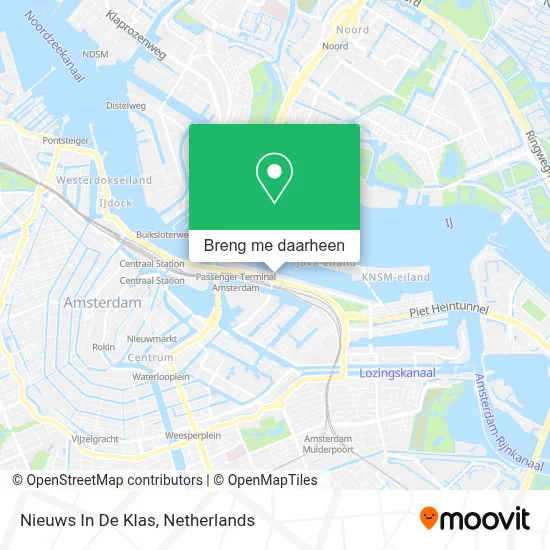 Nieuws In De Klas kaart