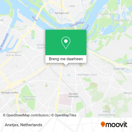 Anetjes kaart