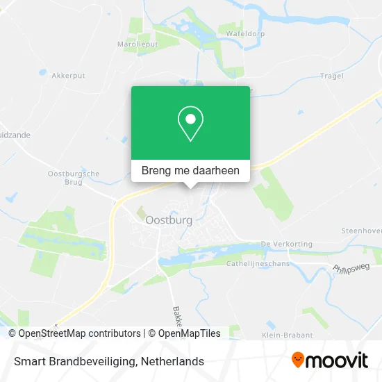 Smart Brandbeveiliging kaart