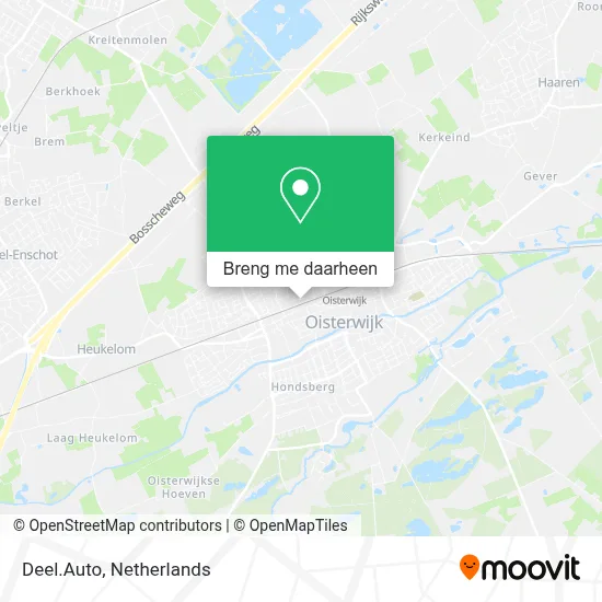 Deel.Auto kaart