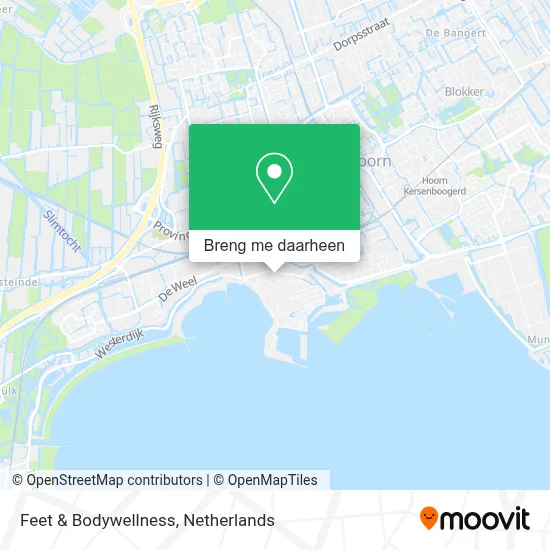 Feet & Bodywellness kaart