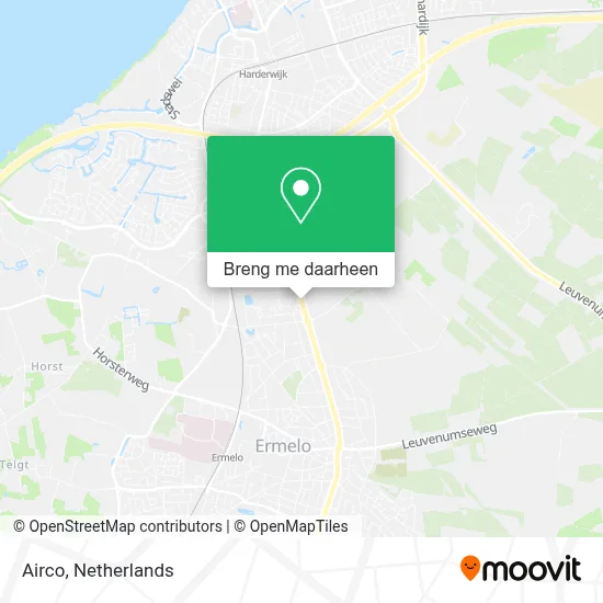 Airco kaart