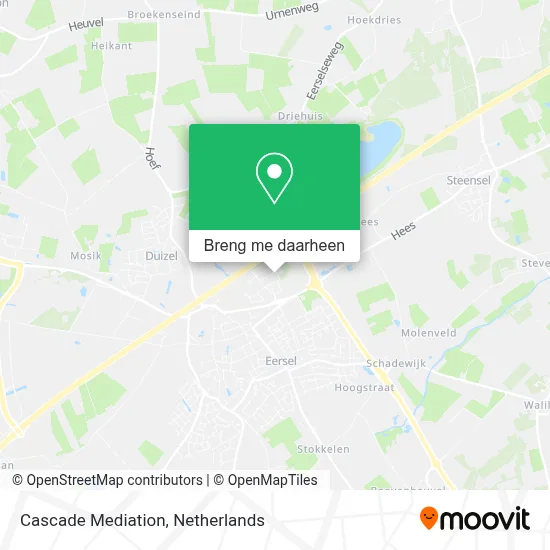 Cascade Mediation kaart