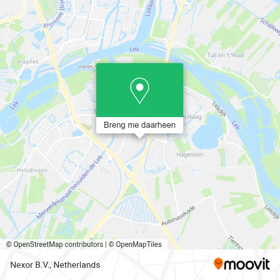 Nexor B.V. kaart