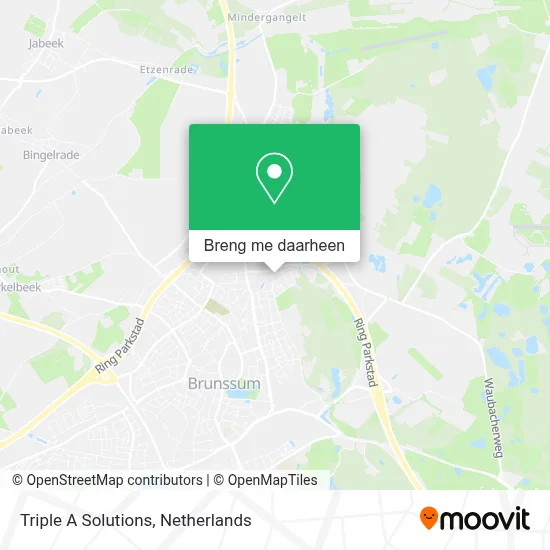 Triple A Solutions kaart