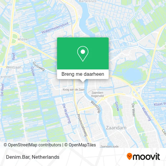 Denim.Bar kaart