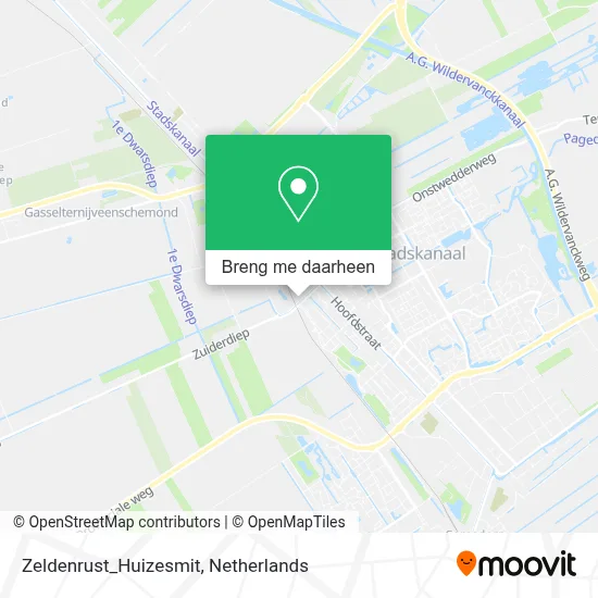 Zeldenrust_Huizesmit kaart