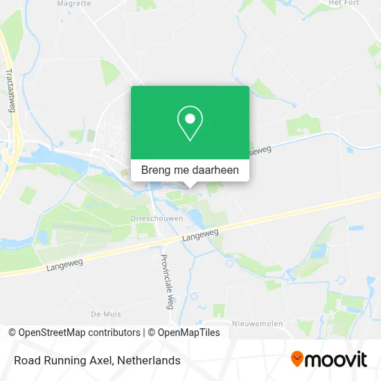 Road Running Axel kaart