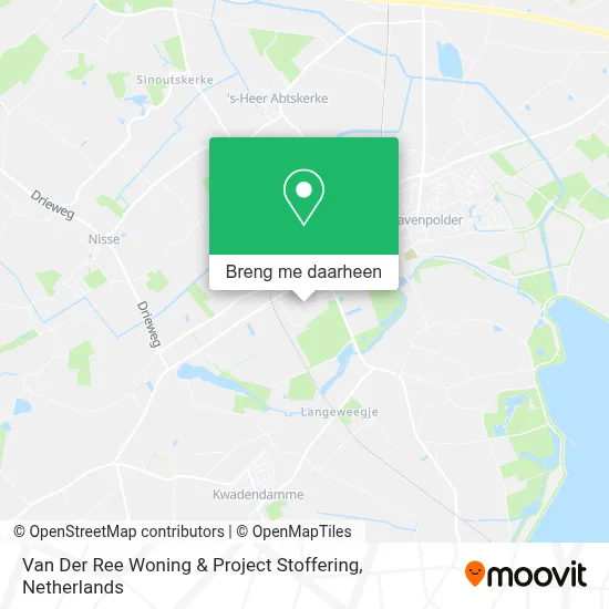 Van Der Ree Woning & Project Stoffering kaart