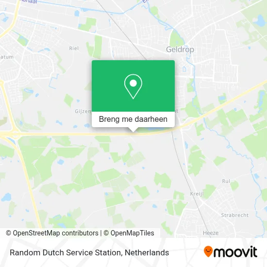 Random Dutch Service Station kaart