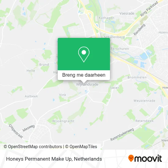 Honeys Permanent Make Up kaart