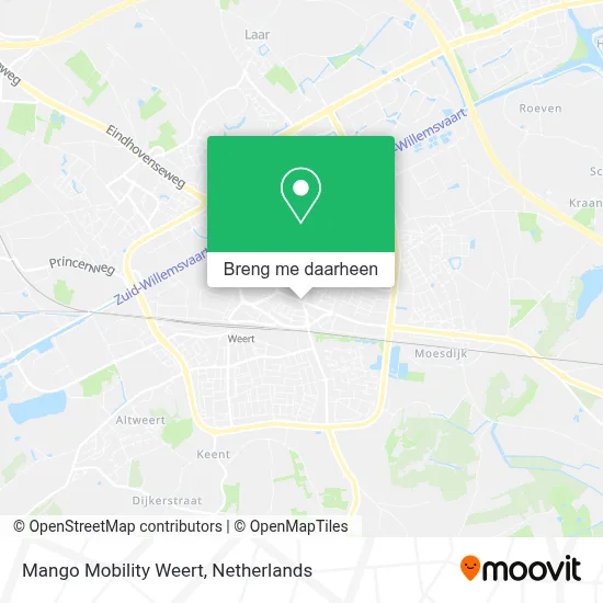 Mango Mobility Weert kaart