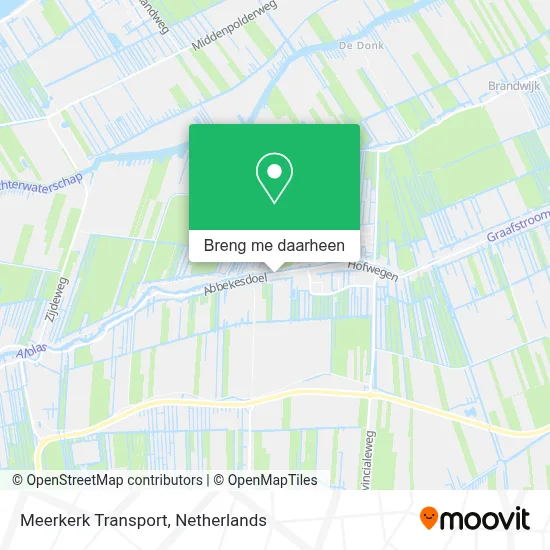 Meerkerk Transport kaart