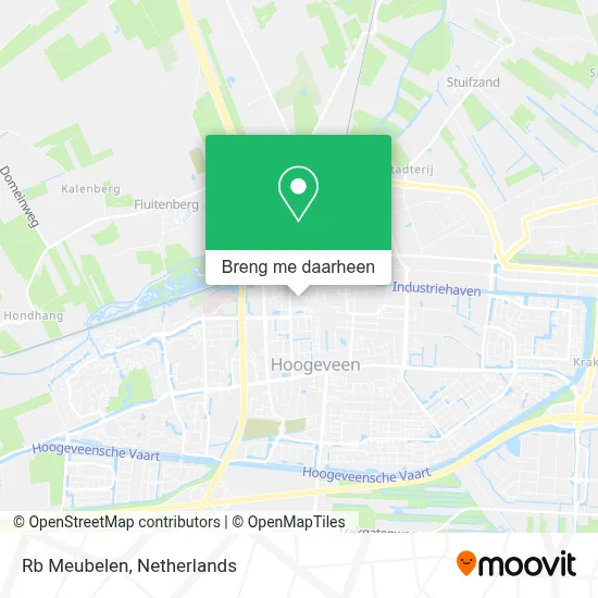 Rb Meubelen kaart