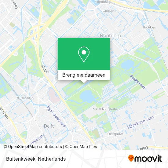 Buitenkweek kaart