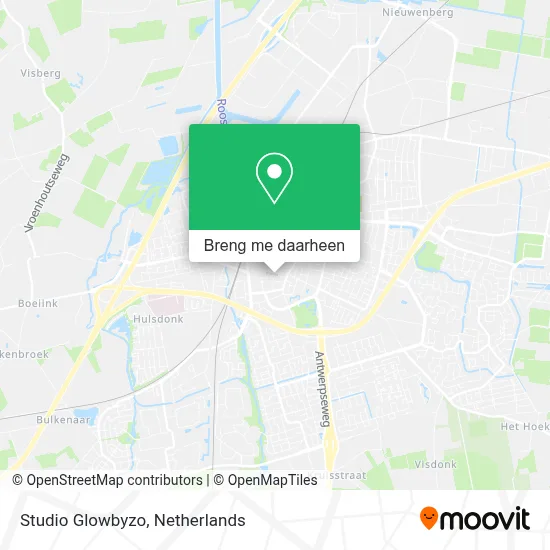Studio Glowbyzo kaart