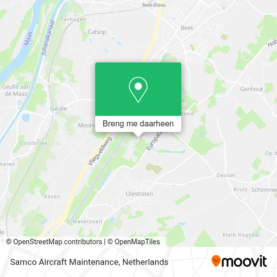 Samco Aircraft Maintenance kaart