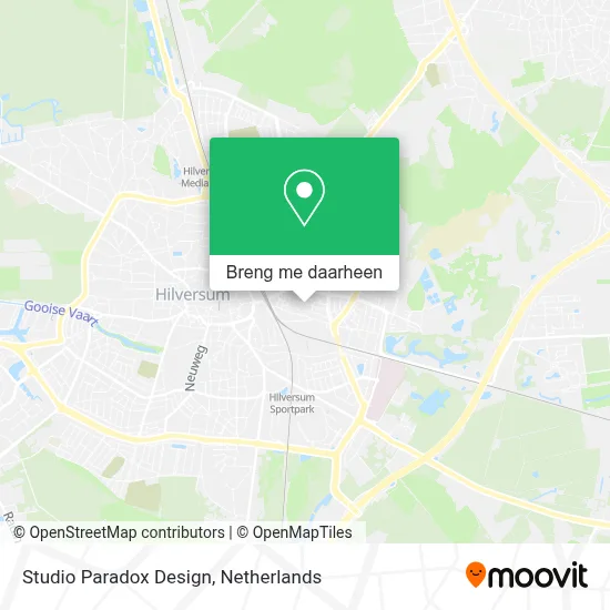 Studio Paradox Design kaart