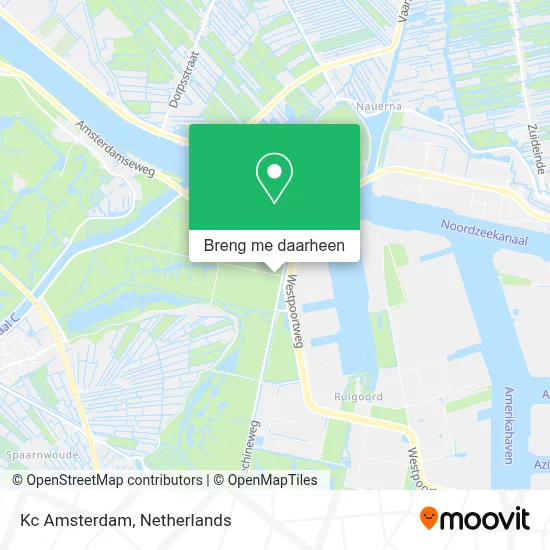 Kc Amsterdam kaart
