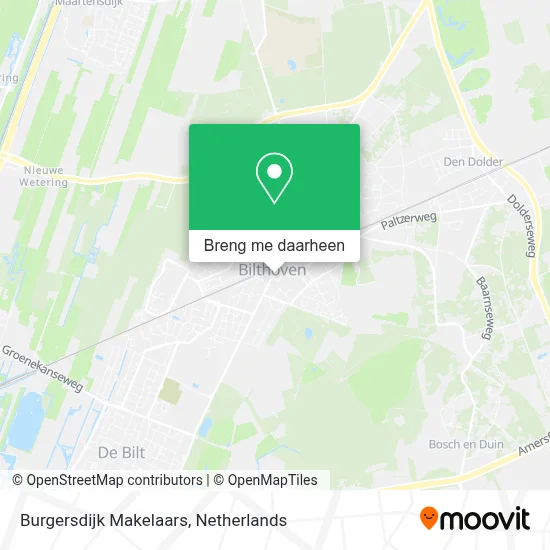 Burgersdijk Makelaars kaart
