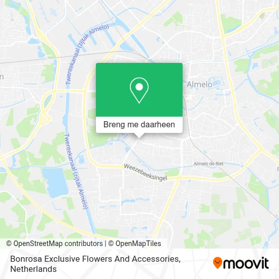 Bonrosa Exclusive Flowers And Accessories kaart