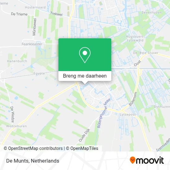 De Munts kaart