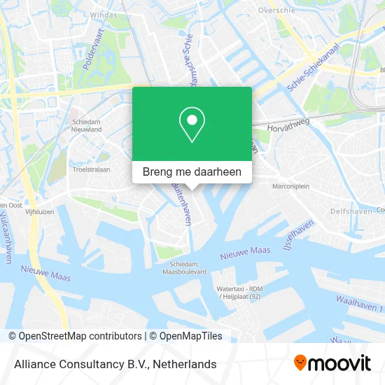 Alliance Consultancy B.V. kaart