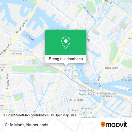 Cafe Mads kaart